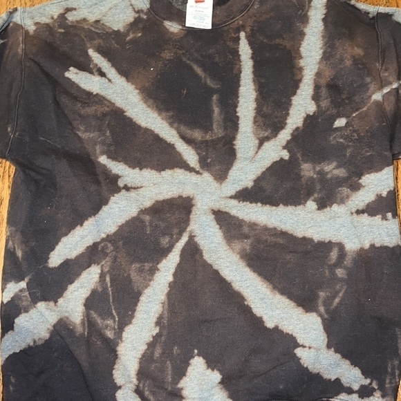 Unisex Homemade Bleach Tye dye Sweatshirt - Picture 8 of 13